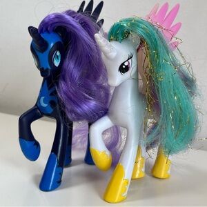 My Little Pony G4 Nightmare Moon and Princess Celestia